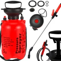 Opryskiwacz 5l ciśnieniowy ręczny ogrodowy spryskiwacz długa lanca