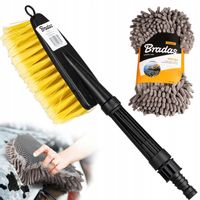 SZCZOTKA DO MYCIA CZYSZCZENIA SAMOCHODU + GĄBKA