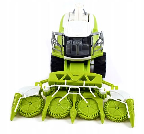 DUŻY KOMBAJN DO KUKURYDZY HEDER RUCHOME ELEMENTY ZIELONA MASZYNA ROLNICZA na Arena.pl