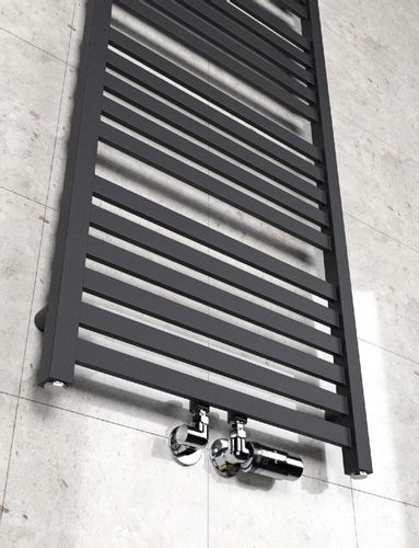 GRZEJNIK ŁAZIENKOWY PRIME-MID 1150/630 CZARNY STR na Arena.pl