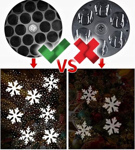 ŚWIĄTECZNY PROJEKTOR LED NA DOM ZEWNĄTRZ PŁATKI ŚNIEGU RZUTNIK NOWOŚĆ 2024 na Arena.pl