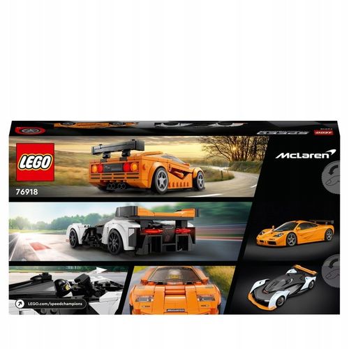 LEGO Speed Champions 2 x samochód McLaren Solus i F1 LM 76918 Auto Wyścig na Arena.pl