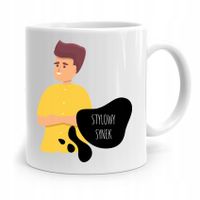 Kubek Prezent Dla Syna Dziecka Stylowy Synek Z Nadrukiem Ze Zdjęciem