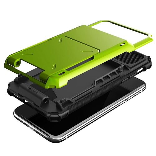 Etui VRS Design Damda Folder iPhone X Line Green na Arena.pl