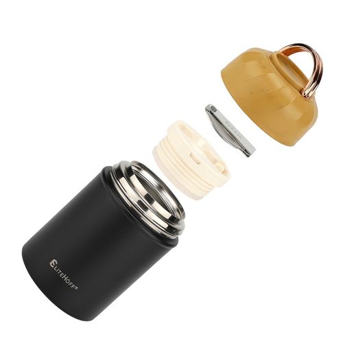 termos obiadowy 500ml z miską i składaną łyżką e-8249 na Arena.pl