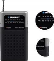 RADIO KIESZONKOWE PRZENOŚNE MAŁE NA BATERIE AM/FM