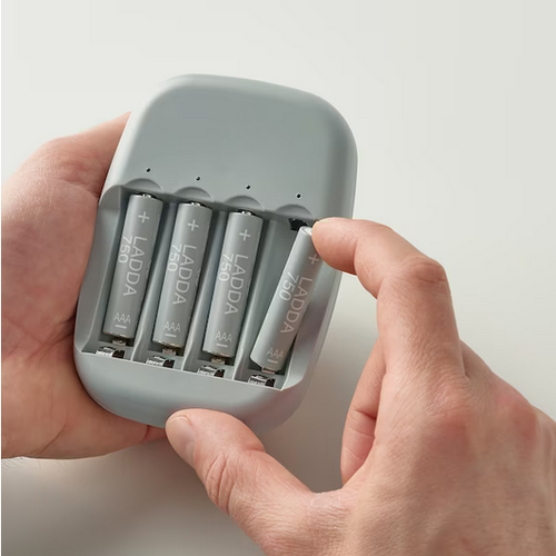 Cienkie paluszki akumulatorki baterie IKEA LADDA AAA R3 750mAH 16 szt. na Arena.pl