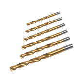 Zestaw wierteł do metalu stali tworzyw wiertła HSS 6 sztuk 2-8 mm Rebel