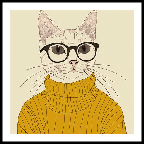 Plakat 50x50cm Intelektualista na Arena.pl