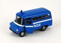 auto metalowe welly 1:34 prl nysa milicja
