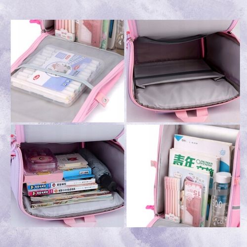 PLECAK SZKOLNY TORNISTER NA KÓŁKACH DO SZKOŁY POJEMNY JEDNOROŻEC WALIZKA na Arena.pl