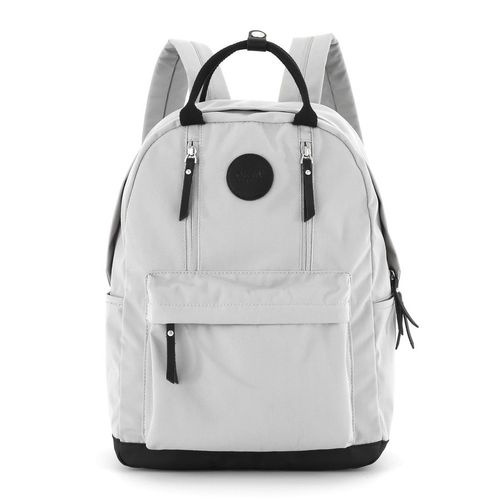 plecak na laptopa a4 do pracy i szkoły jasnoszary - himawari na Arena.pl