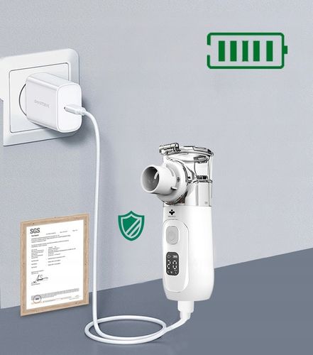 INHALATOR SIATECZKOWY PRZENOŚNY NA AKUMULATOR DLA DZIECI I DOROSŁYCH CICHY na Arena.pl