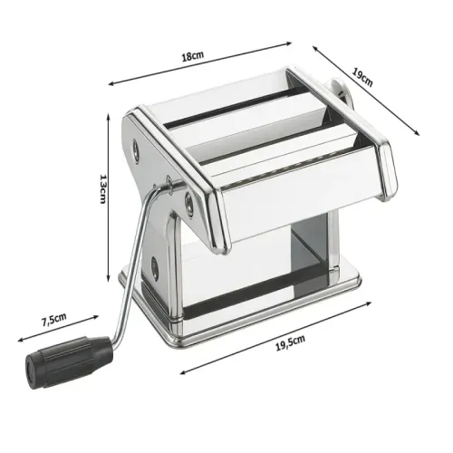 Maszynka do domowego makaronu łatwa w użyciu ze stali nierdzewnej na Arena.pl