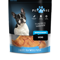 Ucho wieprzowe 5szt pakowane