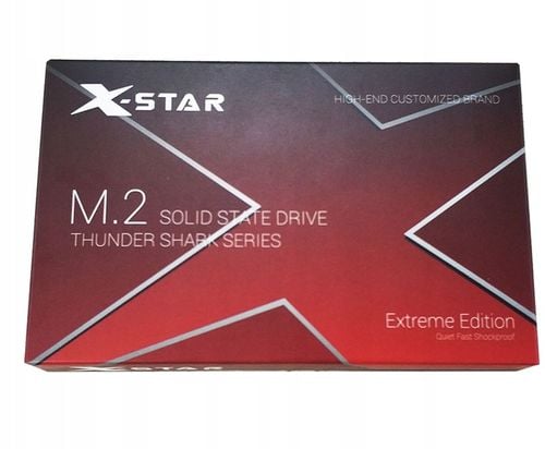 Dysk SSD X-Star Thunder Shark 512GB M.2 SATA / NGFF, 3 w 1: 2280 2260 2242 na Arena.pl