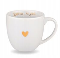 Kubek 300 ml - Dobrze, że jesteś ZŁOTY NAPIS