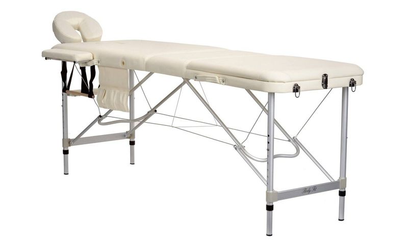 Stół, łóżko do masażu 3-segmentowe aluminiowe zdjęcie 3