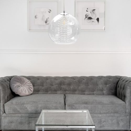 Lampa wisząca 1xE27 LOOM SILVER na Arena.pl