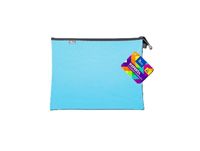 KOPERTA Z SUWAKIEM METALOWYM A5 26x20,5 CM NIEBIESKA TETIS