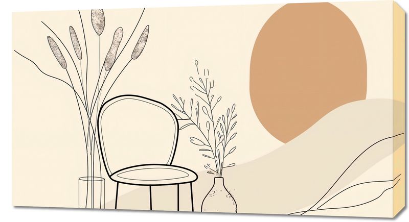 Obraz 90x50cm Kącik Spokoju zdjęcie 1