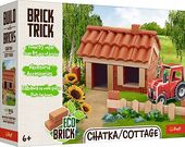 BRICK TRICK TREFL CHATKA BUDUJ Z CEGŁY ZESTAW KONSTRUKCYJNY 290 KLOCKÓW