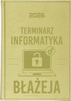 KALENDARZ A5 2026 dzienny książkowy z grawerem PLANER DLA INFORMATYKA