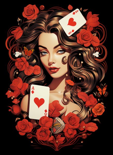 Plakat 25x35cm Różany Hazard zdjęcie 2