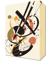 Obraz 20x30cm Abstrakcyjny Rapsod