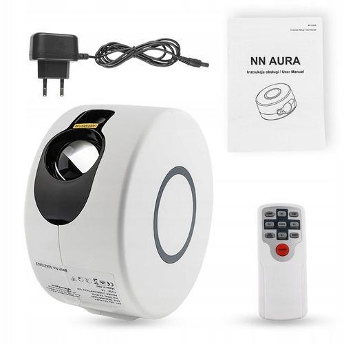 PROJEKTOR GWIAZD NIEBA LAMPKA NOCNA LED RZUTNIK LASEROWY DLA DZIECI + PILOT na Arena.pl