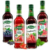 Herbapol Zestaw syropów Truskawka Arbuz Porzeczka