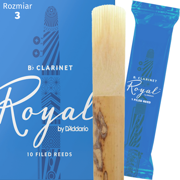 Stroik klarnet Bb 3 Rico ROYAL Daddario RCB1030 1 szt. zdjęcie 1