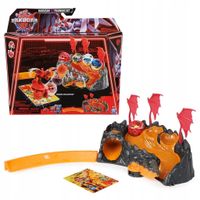 BAKUGAN POLE BITWY ZESTAW TRENINGOWY Z AKCESORIAMI FIGURKA TITANIUM TROX