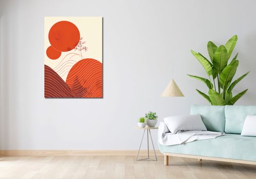 Obraz 70x100cm Ciepło Czerwieni na Arena.pl