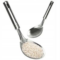 ŁYŻKA STAL NIERDZEWNA DO NAKŁADANIA RYŻU KASZY MAKARONU MIĘSA 24,5 CM