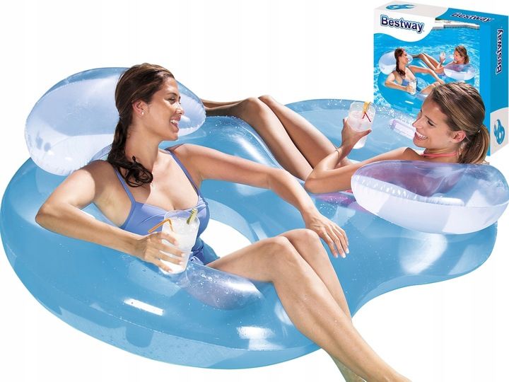 Fotel dmuchany podwójny Double Ring Bestway 43009 zdjęcie 6