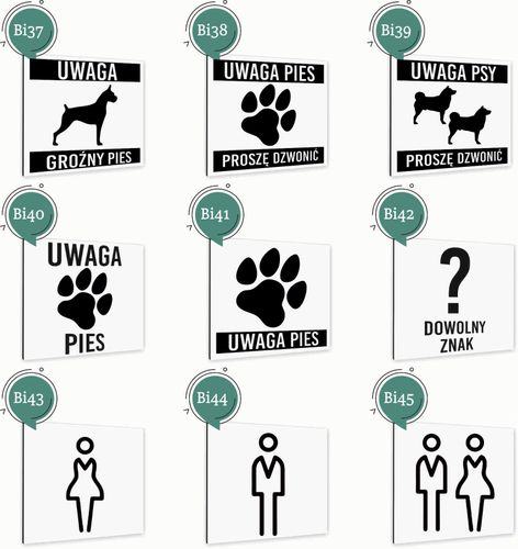 Tabliczka DIBOND NAPIS PROSZĘ DZWONIĆ BIAŁA Tablica nierdzewna NADRUK UV na Arena.pl