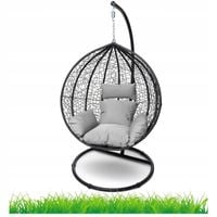 FOTEL WISZĄCY OGRODOWY HUŚTAWKA HAMAK TARAS DO MIESZKANIA KOKON WERSJA XXL