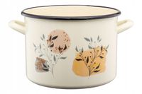 KADAX Garnek Emaliowany Indukcja Gaz 22cm 6L