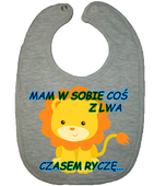 Śliniaczek Bawełniany Ryczę jak Lew