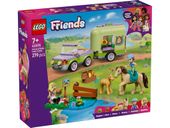 lego friends 42695 przyczepa z koniem