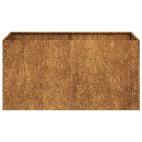 Doniczka Rusty 80x40x40 cm Stal nierdzewna na Arena.pl