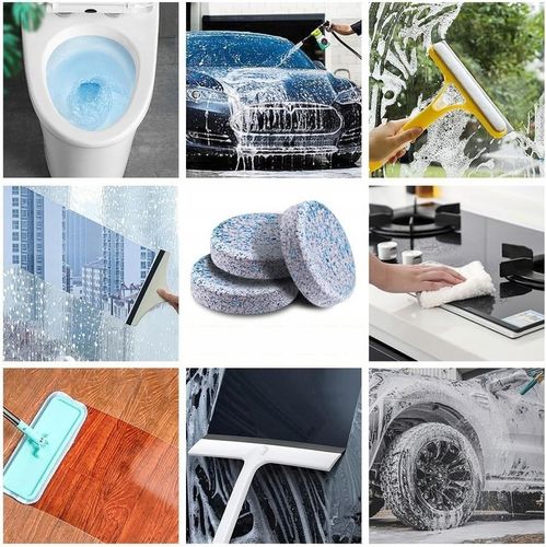 Letni Płyn do spryskiwaczy w tabletkach koncentrat do szyb 4l x 50szt na Arena.pl