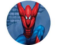 Opłatek na tort Spiderman