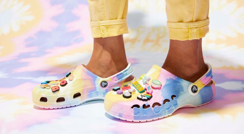 Przypinka Crocs Jibbitz Pin Do Butów Silver Seashell Dangle zdjęcie 7