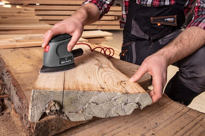 Szlifierka oscylacyjna delta 105W GRAPHITE 59G335 zdjęcie 10