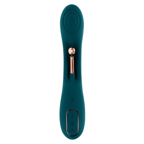 Wibrator Podwójnej Stymulacji Evolved Playboy Kolor Zielony na Arena.pl