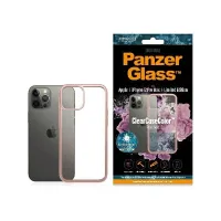 etui panzerglass clearcase na iphone 12 pro max - przezroczysto-różowe