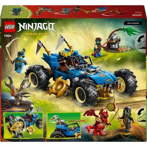 LEGO NINJAGO 71856 Jay i jego transformujący się samochód na Arena.pl