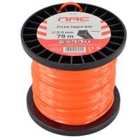 ŻYŁKA TNĄCA NAC DO KOS I PODKASZAREK ŚREDNICA 2,4 MM DŁUGOŚĆ 79 MB KWADRAT